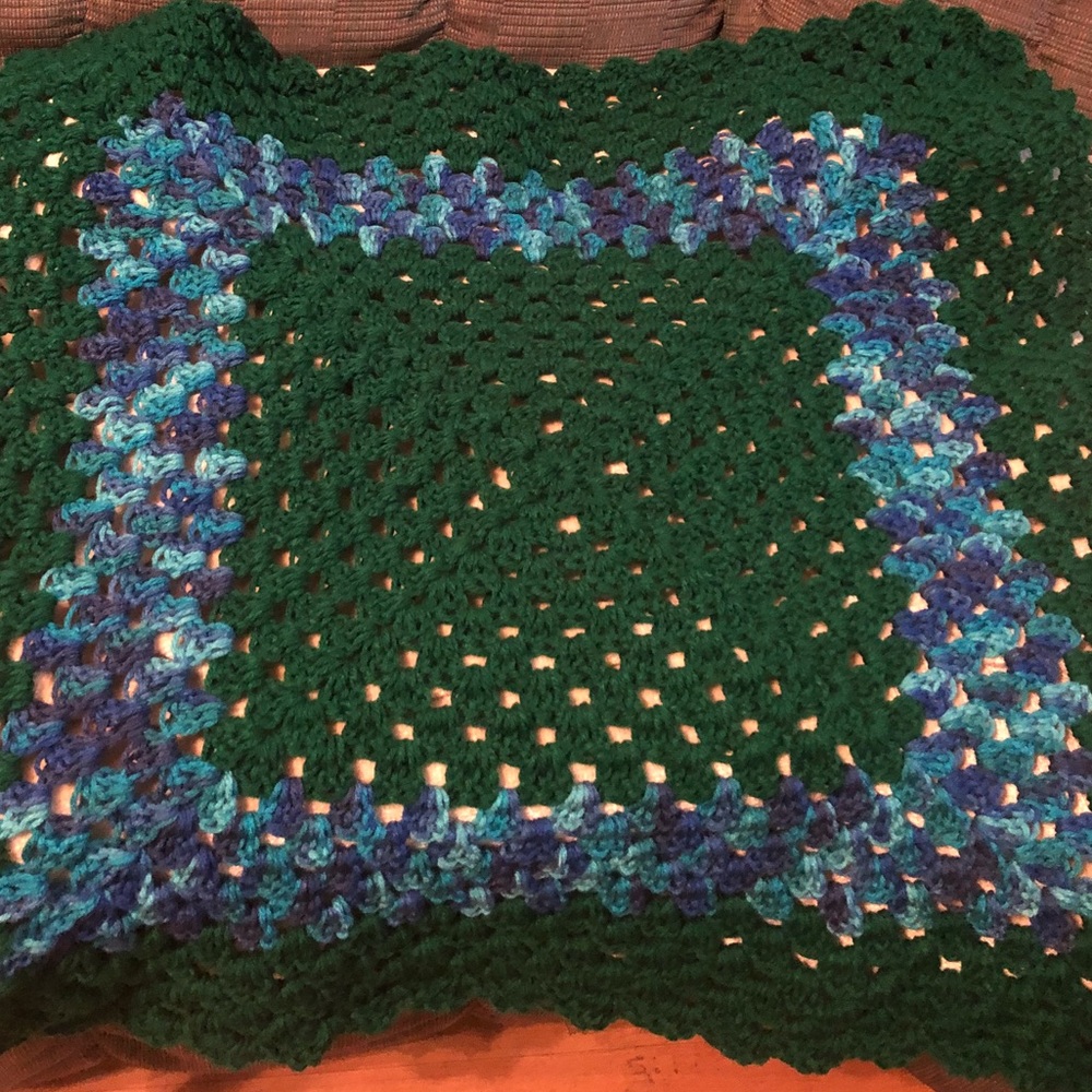 Knitted blanket